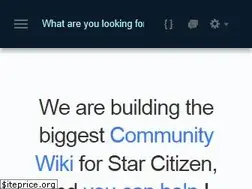 Sites similar to starcitizen.tools