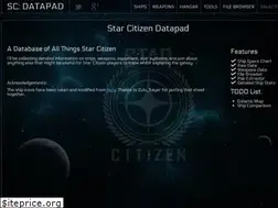 Sites similar to starcitizendatapad.com