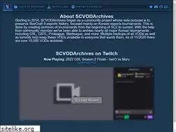 Sites similar to starcraftvods.com