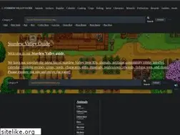 Sites similar to stardewvalleyguide.org