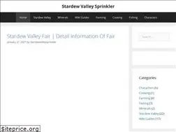 Sites similar to stardewvalleysprinkler.com