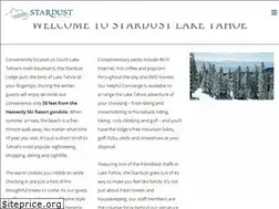 Sites similar to stardust-tahoe.com