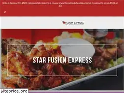 Sites similar to starfusionrestaurant.com