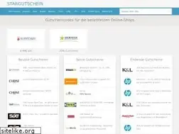 Sites similar to stargutscheine.com