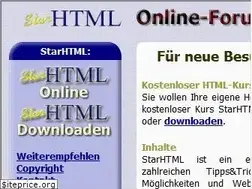 Sites similar to starhtml.de