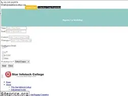 Sites similar to starinfotechcollege.com