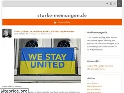 Sites similar to starke-meinungen.de