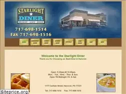 Sites similar to starlightdinerhanover.com