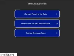 Sites similar to starlikeblog.com