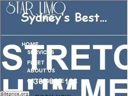 Sites similar to starlimohire.com.au
