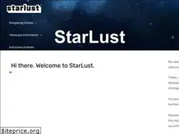 Sites similar to starlust.co.uk