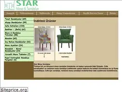 Sites similar to starmasasandalye.com