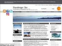 Sites similar to starnbergersee-info.de