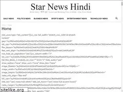 Sites similar to starnewshindi.com