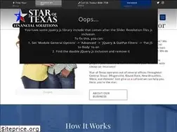 Sites similar to staroftexasfinancial.com