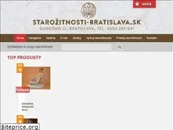 Sites similar to starozitnosti-bratislava.sk