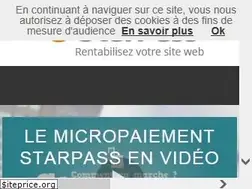 Sites similar to starpass.fr