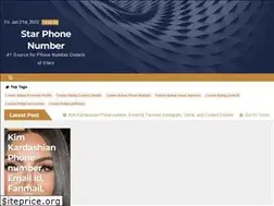 Sites similar to starphonenumber.com