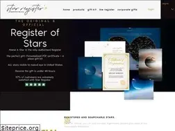 Sites similar to starregister.com