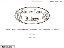 Sites similar to starrylanebakery.com