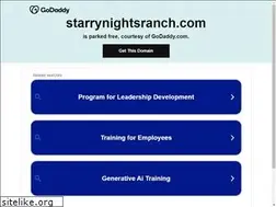Sites similar to starrynightsranch.com