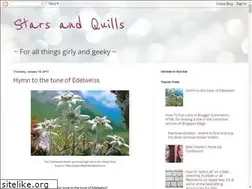 Sites similar to starsandquills.blogspot.com