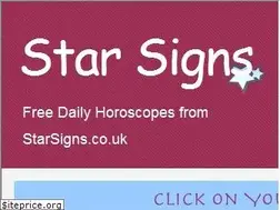 Sites similar to starsigns.co.uk