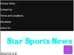Sites similar to starsportslive.net