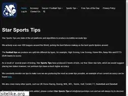 Sites similar to starsportstips.com