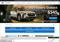 Sites similar to starsubaru.com