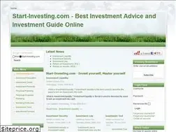 Sites similar to start-investing.com
