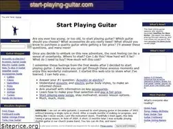 Sites similar to start-playing-guitar.com