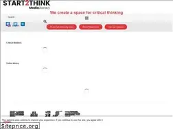 Sites similar to start2think.info