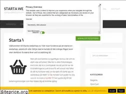 Sites similar to starta-webshop.nu