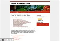 Sites similar to startabuyingclub.com