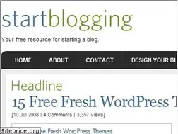 Sites similar to startblogging.net