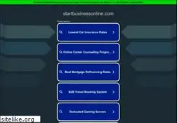Sites similar to startbusinessonline.com