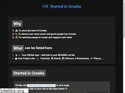 Sites similar to startedincroatia.com