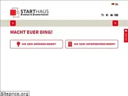 Sites similar to starthaus-bremen.de