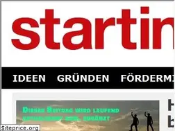 Sites similar to starting-up.de