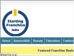 Sites similar to startingfranchise.in
