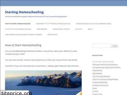 Sites similar to startinghomeschooling.co.za