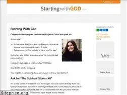 Sites similar to startingwithgod.com