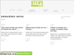 Sites similar to startinparis.fr