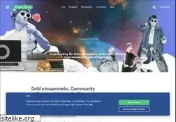 Sites similar to startnext.com