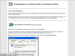 Sites similar to startpaginainstellen.nl