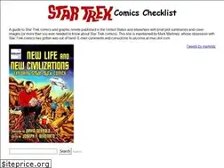 Sites similar to startrekcomics.info