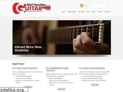 Sites similar to startteachingguitar.com