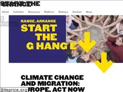Sites similar to startthechange.eu