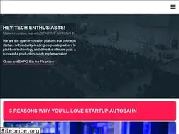 Sites similar to startup-autobahn.com
